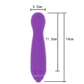 Dildo vibrando do silicone do brinquedo do sexo para a mulher Injo-Zd019